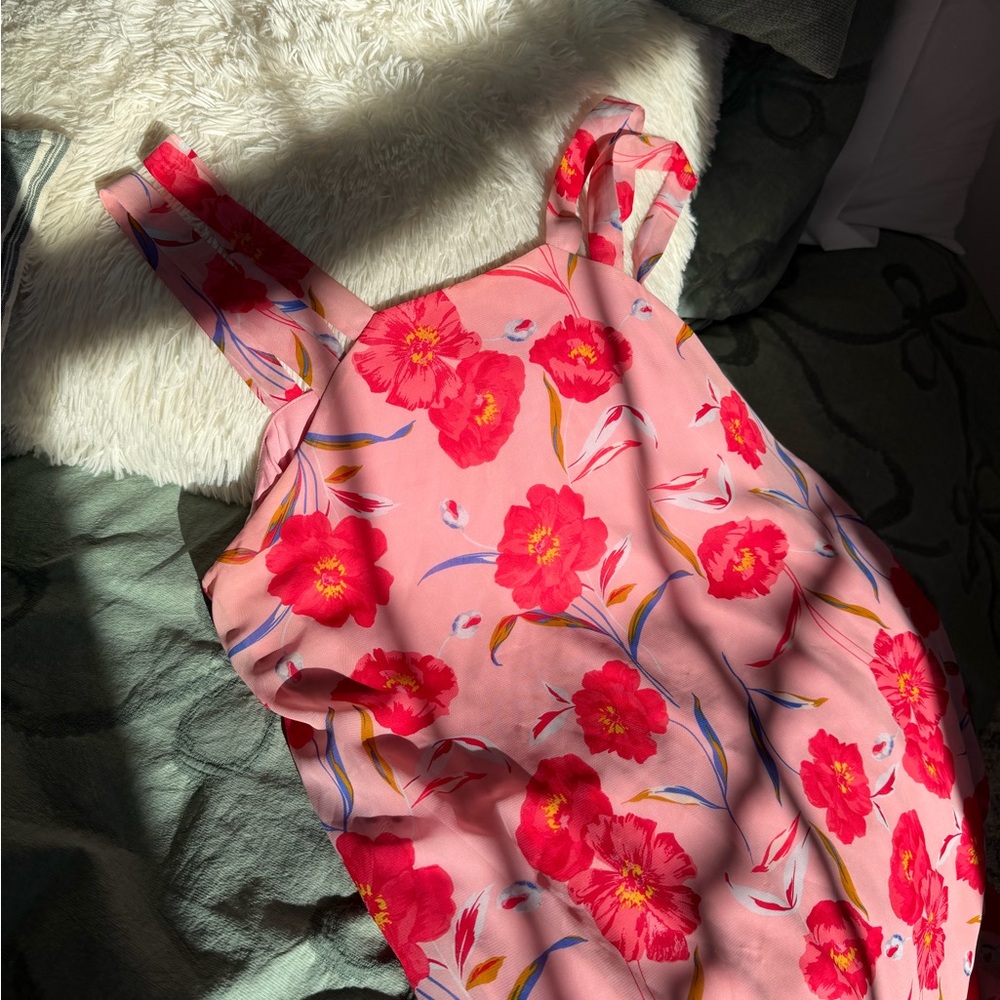Floral Pink Dress